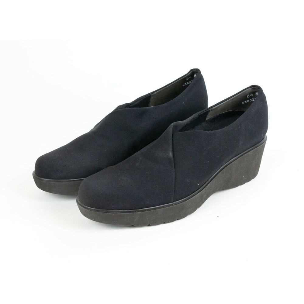 Women's Munro American BRAVO Stretch Slip On Wedge Shoes Women's Size 8.5N